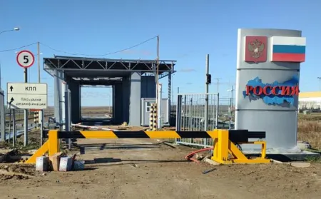 Противотаранный шлагбаум откатной ПШО-СБ электромеханический, 20 тонн