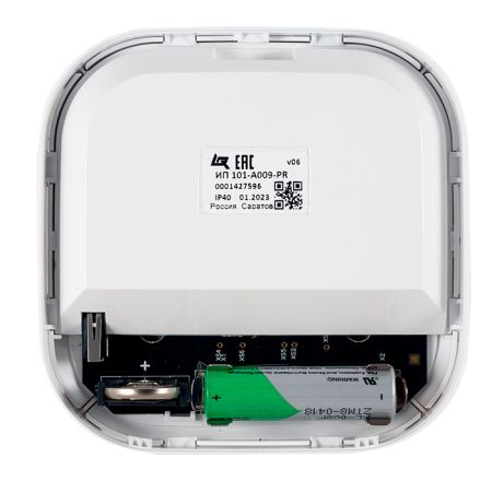 Извещатель пожарный Рубеж ИП 101-А009-PR ALEKSA тепловой, максимально-дифференциальный радиоканальный адресно-аналоговый