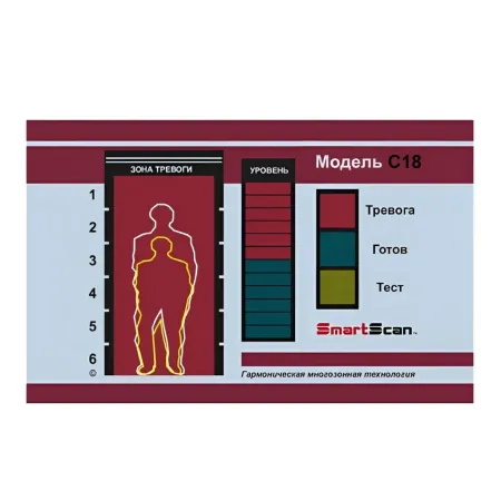 Металлодетектор SmartScan C18WP уличный, многозонный, арочный