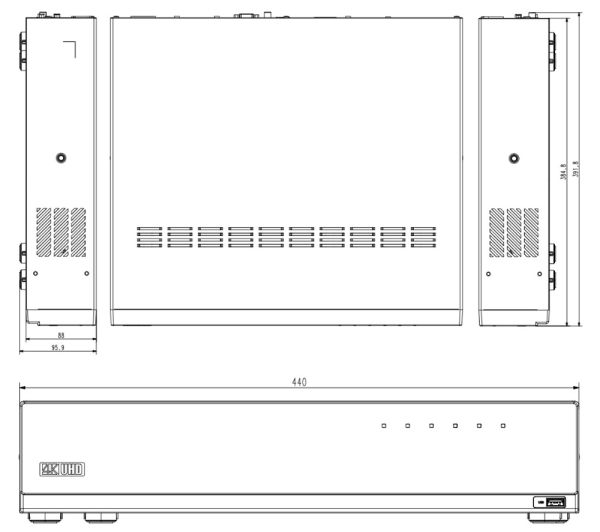 Сетевой 32-канальный видеорегистратор Wisenet XRN-2011A