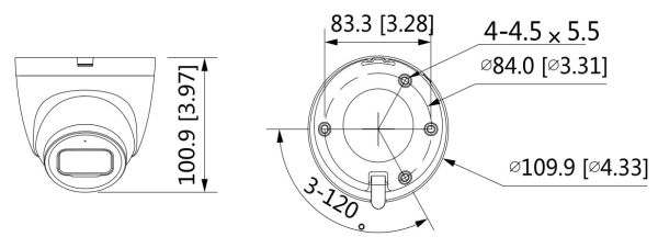 IP-видеокамера уличная 2Мп Dahua DH-IPC-HDW2230TP-AS-0360B-S2 IP-видеокамера уличная 2Мп Dahua DH-IPC-HDW2230TP-AS-0360B-S2