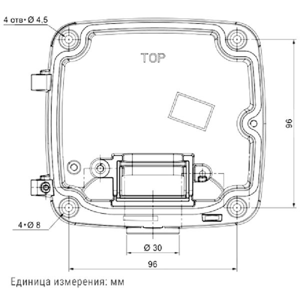 Монтажная коробка Beward HB-134-R8 Монтажная коробка Beward HB-134-R8