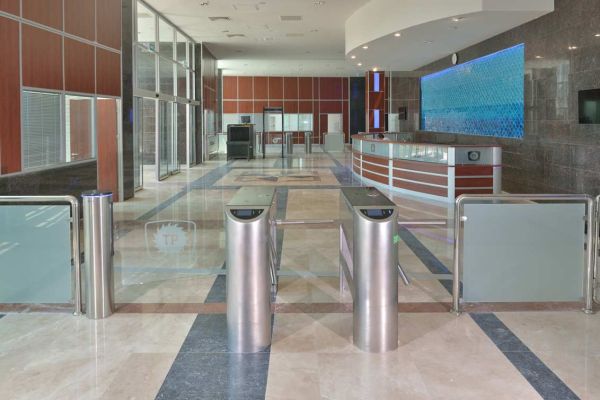 Турникет-трипод тумбовый Came Twister 702 (с планками Антипаника)