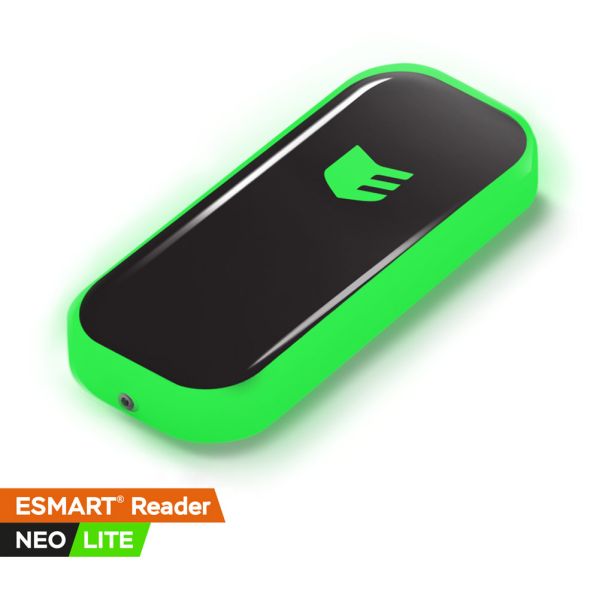 Считыватель бесконтактных карт ESMART® Reader LITE серии NEO Mullion, панель Bubble, белый