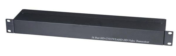 Приёмопередатчик 16-канальный HDCVI/TVI/AHD SC&T TPP016HD по витой паре CAT5e/6 до 300м