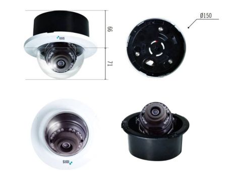 Купольная IP-камера IDIS DC-D1223FR Купольная IP-камера IDIS DC-D1223FR