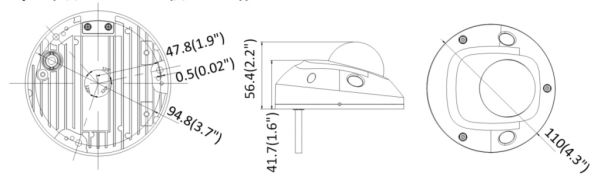 Антивандальная Wi-Fi IP-видеокамера 4Мп HikVision DS-2CD2543G0-IWS(D) (6 мм)