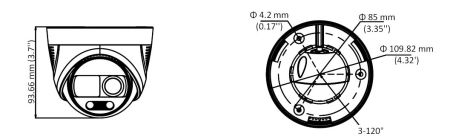 Купольная уличная 2Мп HD-TVI видеокамера HiWatch DS-T213X (3.6 мм) с PIR-датчиком