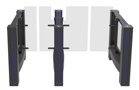 Распашной турникет Came Swing Gate SWG5590, комбинировыанный 550+900 мм, створки 1200 мм (SWG5590M)