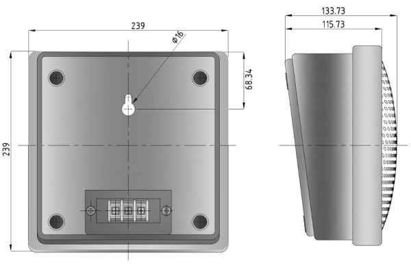 Оповещатель пожарный АС-0,5-30/100 (НП) речевой
