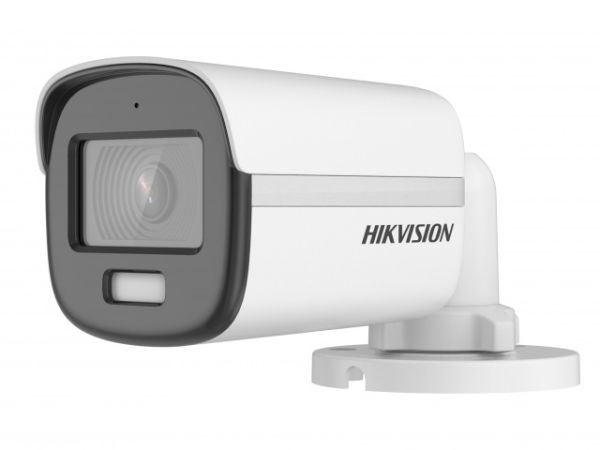 Уличная HD-TVI видеокамера 2Мп HikVision ColorVu DS-2CE10DF3T-FS (2.8 мм) с микрофоном (AoC)