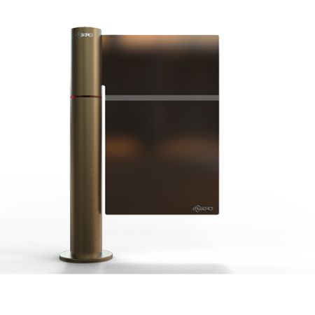 Калитка моторизованная Oxgard К-14 со стеклом 1200 мм, крашенная