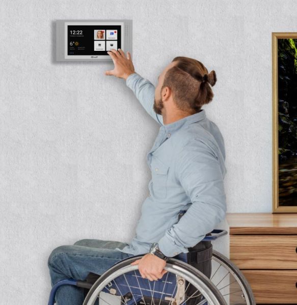 Видеодомофон индивидуальный Wi-Fi BAS-IP AT-10 Gold