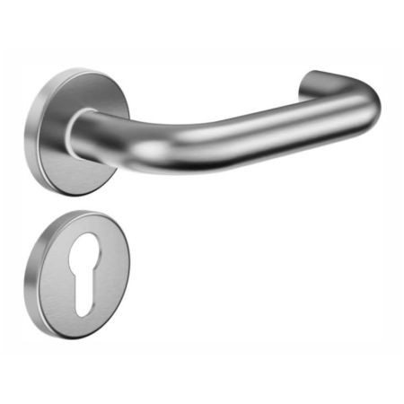 Комплект ручек dormakaba S50 S50/12Y с накладкой под евроцилиндр