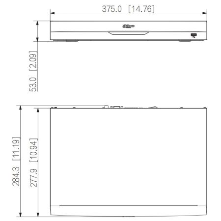 IP-видеорегистратор 16Мп 16-канальный WizSense Dahua DHI-NVR4216-EI