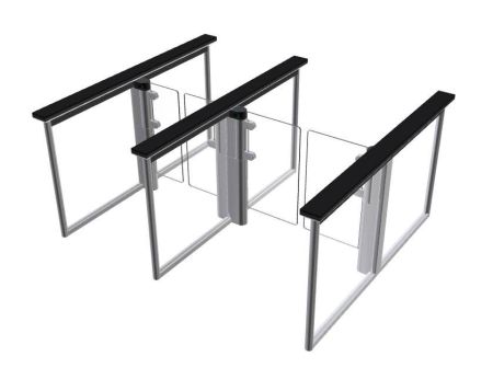 Прямоугольная верхняя крышка для проходной Gunnebo FLS BA 1200 мм