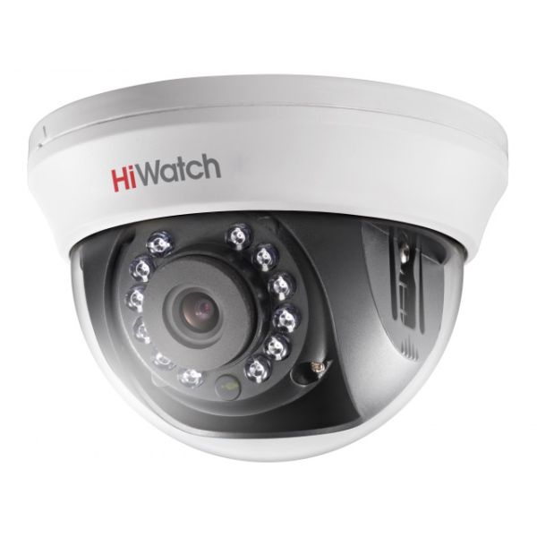 Купольная HD-TVI видеокамера HiWatch DS-T201(B) (3.6 мм) 2 Мп
