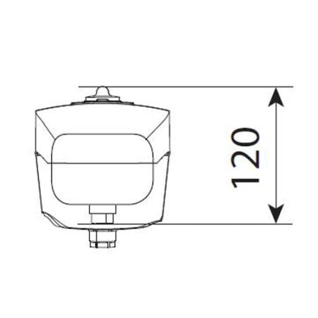Привод 24 В линейный Came SWN20 самоблокирующийся, с энкодером (серый)
