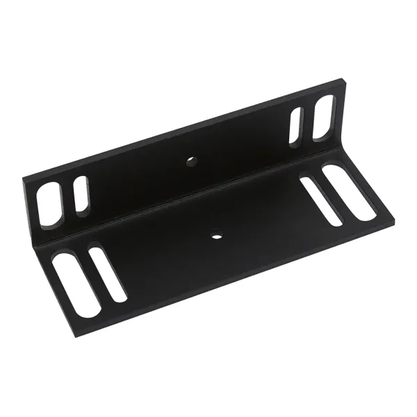 Электромагнитный замок AccordTec ML-300П с уголком, черный