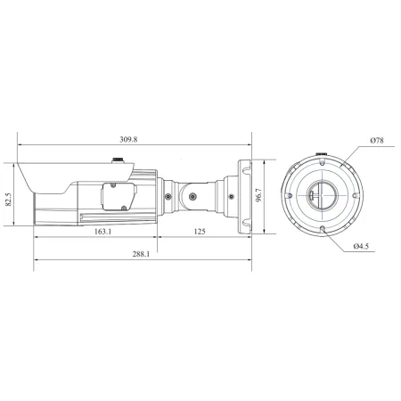 IP-видеокамера 5Мп Rubezh RV-3NCT5359 (2.7-13.5)