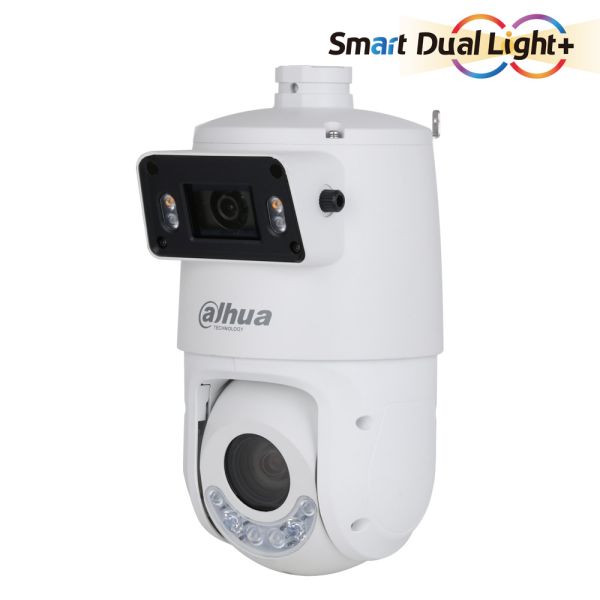 Двойная PTZ видеокамера 4Мп Dahua DH-SDT4E425-4F-GB-A-PV1 с ИИ и активным сдерживанием