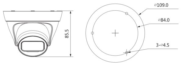 IP-видеокамера 2Мп Dahua EZ-IPC-B1B41P-0280B IP-видеокамера 2Мп Dahua EZ-IPC-B1B41P-0280B