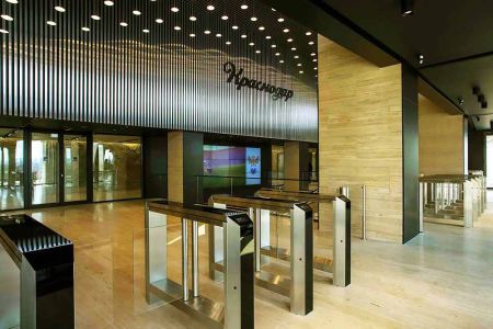 Боковой модуль распашного турникета Gotschlich Axioma DF VIP 1025H (650 мм) (6AXA1EC-S/M)