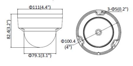 Антивандальная IP-камера 4Мп HikVision DS-2CD2143G0-IS (4 мм), черная