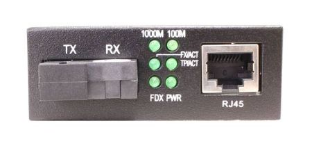 Оптический медиаконвертер Gigabit Ethernet Osnovo OMC-1000-11S5b