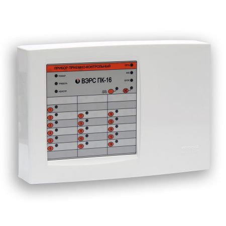 Прибор ВЭРС-ПК 16ПТ версия 3.2 приемно-контрольный охранно-пожарный