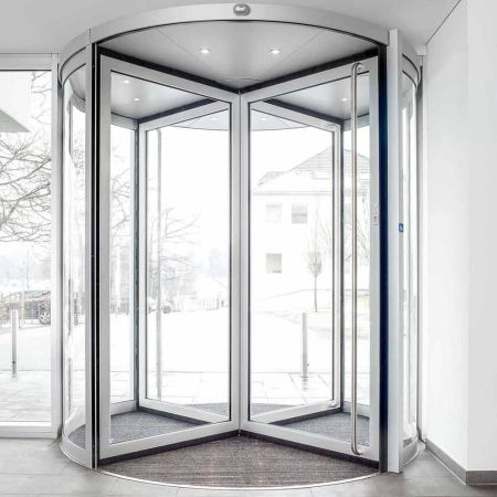 Карусельные двери dormakaba KTV-4