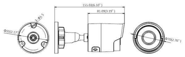 Уличная IP-видеокамера 8Мп HikVision DS-2CD2085FWD-I (6 мм) Уличная IP-видеокамера 8Мп HikVision DS-2CD2085FWD-I (6 мм)