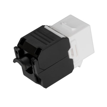 Модуль коммутационный ЛЮ-МКС-6.8К39.Би, тип Keystone 180°, UTP, кат.6, самозажимной