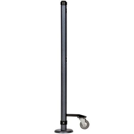 Стойка фиксатора колесная ОС2акп/2-1 ХРОМ