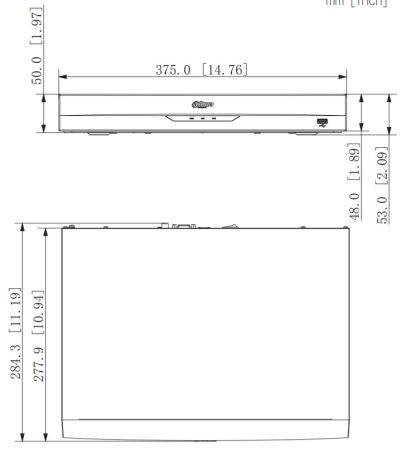IP-видеорегистратор 8-канальный 4K Smart 1U WizSense Dahua DHI-NVR2208-I2