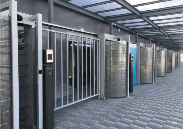 Турникет полноростовой Came Guardian PSGS3 уличный из окрашенной стали Турникет полноростовой Came Guardian PSGS3 уличный из окрашенной стали