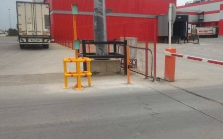 Стойка для считывателя Stolz 150х250 мм, двухуровневая