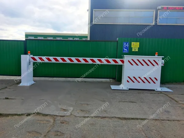 Противотаранный шлагбаум ВПШ-L, выдвижной, автоматический, 20 тонн