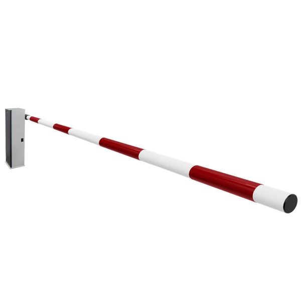 Шлагбаум автоматический PERCo GS14 с круглой стрелой 4,3 м и встроенной системой обогрева