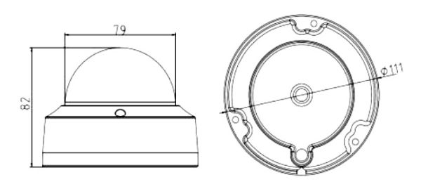 Антивандальная IP-видеокамера 5Мп HikVision DS-2CD2155FWD-IS (4 мм)