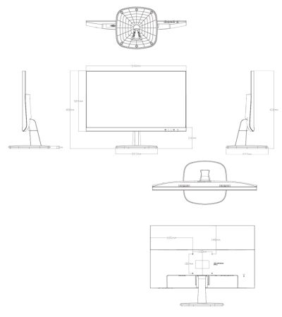 Монитор 27" HikVision DS-D5027FN55