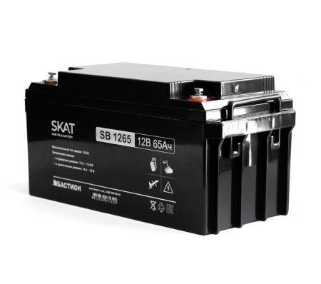Аккумулятор свинцово-кислотный герметичный SKAT SB 1265 Аккумулятор свинцово-кислотный герметичный SKAT SB 1265