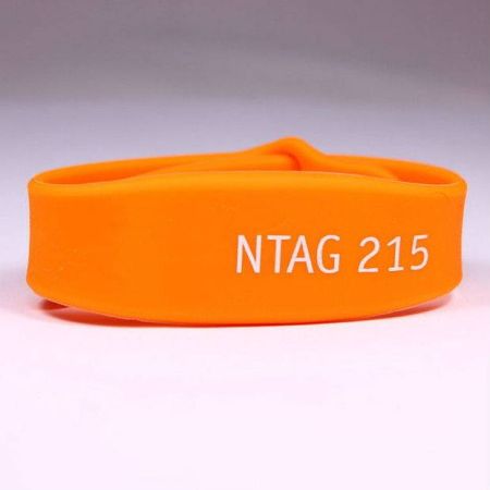 Силиконовый RFID-браслет Mifare Plus EV2 2K, UID 4/7 byte (жен./дет.)