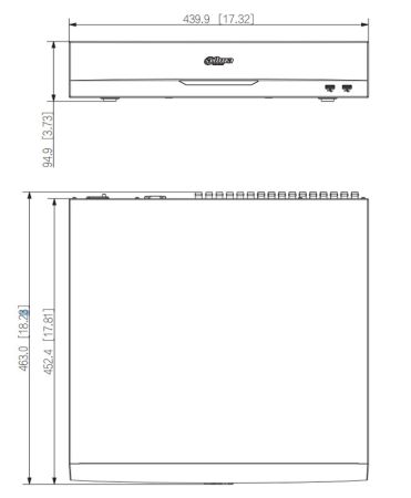 32-канальный HDCVI-видеорегистратор Dahua DH-XVR5832S-I3 с распознаванием лиц