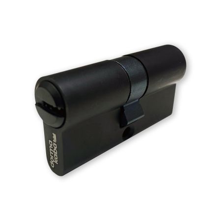 Евроцилиндр dormakaba CBR-1, ключ-ключ, черный, 5 ключей