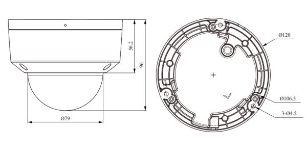 IP-видеокамера 4Мп RVi-1NCD4042 (2.8)