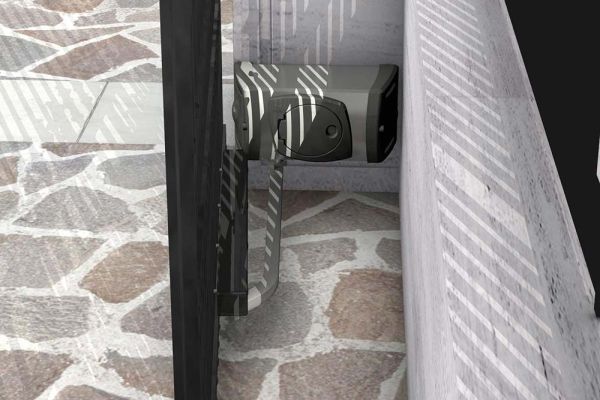 Рычажный самоблокирующийся привод Came FE40230 с энкодером и шарнирным рычагом передачи