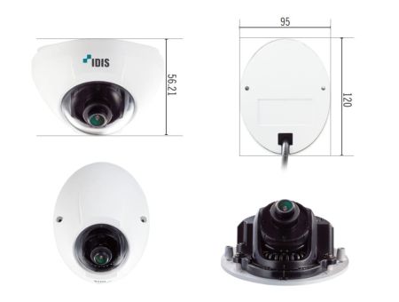 Купольная IP-камера IDIS DC-F1111A Купольная IP-камера IDIS DC-F1111A