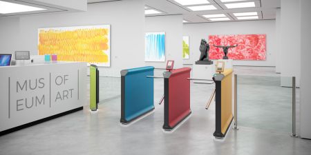 Центральная секция распашного турникета Magnetic mWing FMWI_CL без створок