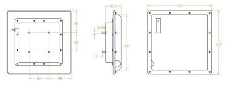 Считыватель дальнего действия ZKTeco UHF 5E lite